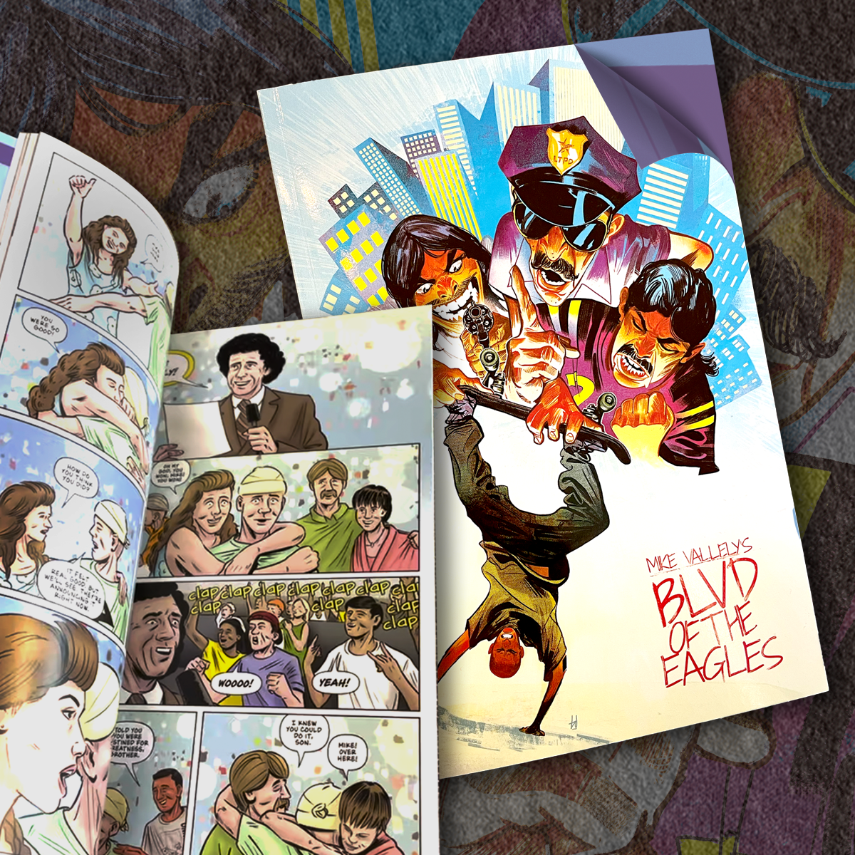 *Signed* BLVD OF THE EAGLES Graphic Novel