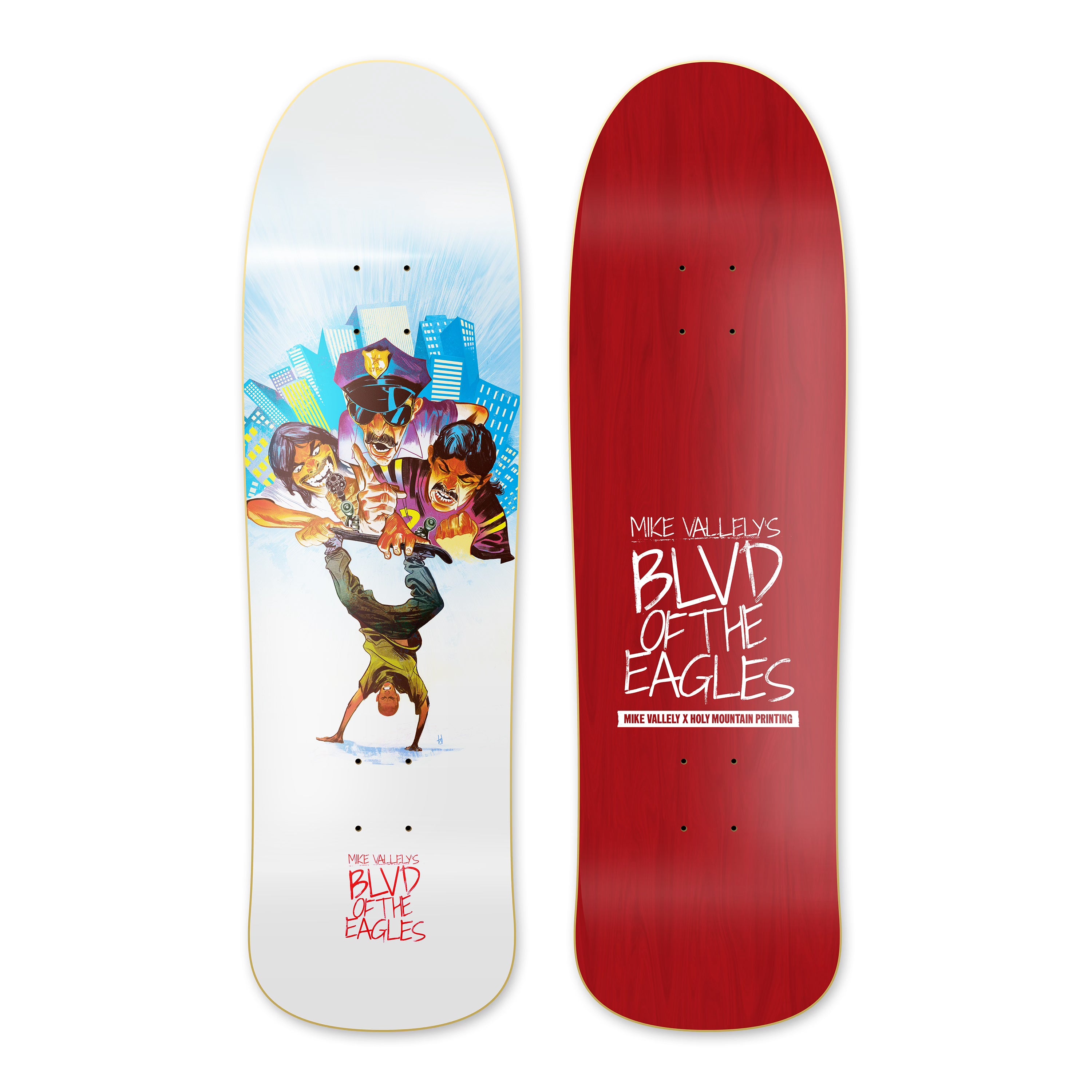 Buy One Board Get Two Free Mike Vallely's BLVD OF THE EAGLES (9.25)