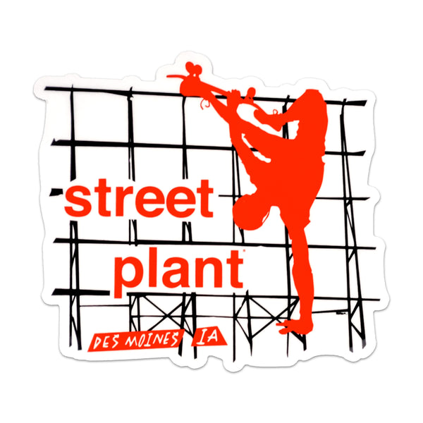 Des Street Plant Sticker